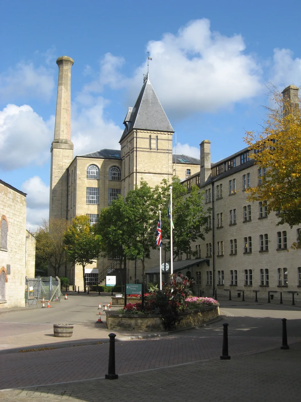 Ebley Mill in Stroud, the headquarters of Stroud District Council